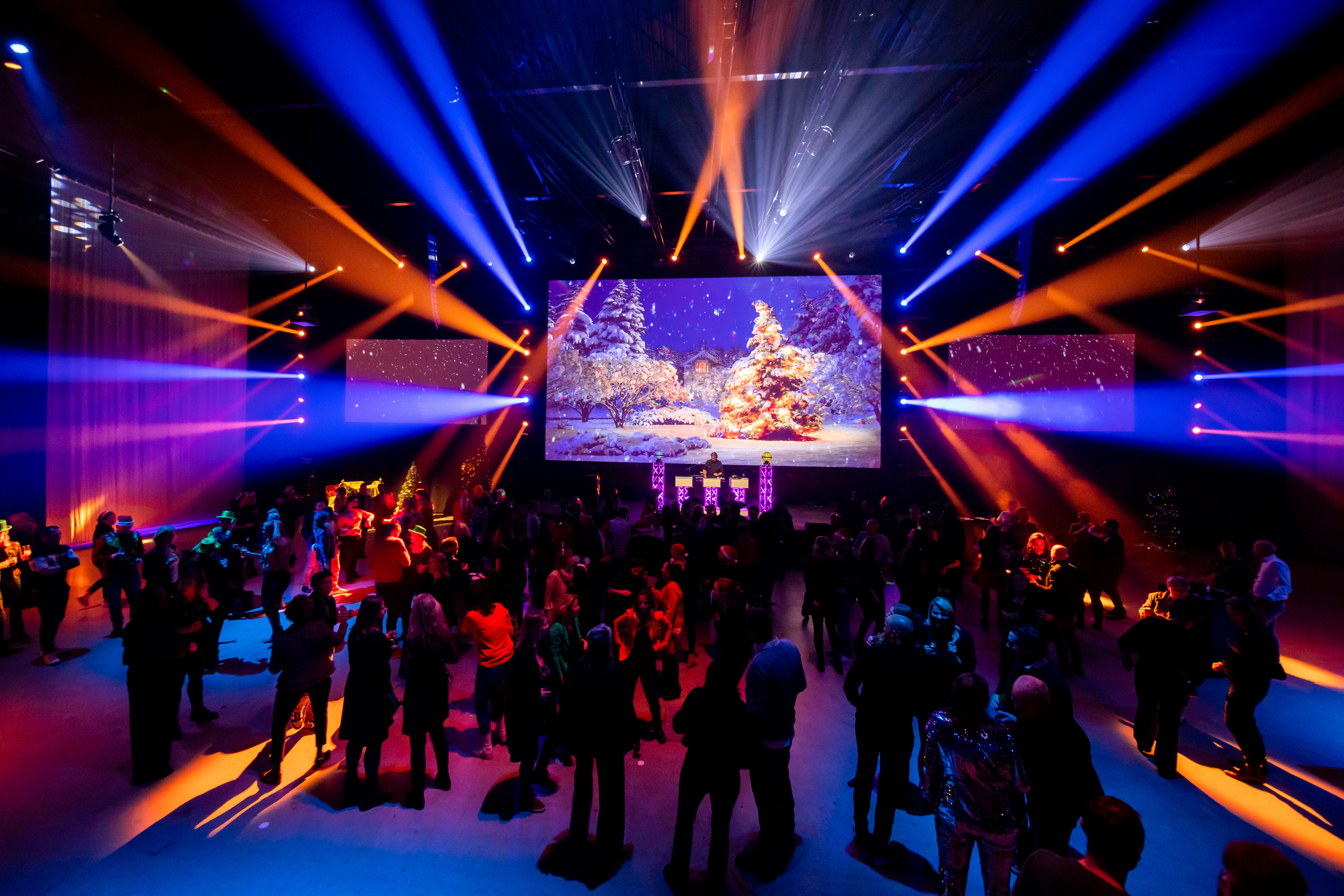 Een bedrijfsfeest in de Midden Nederland Hallen